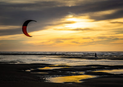 La grande plage de Berck-sur-Mer (12 km)